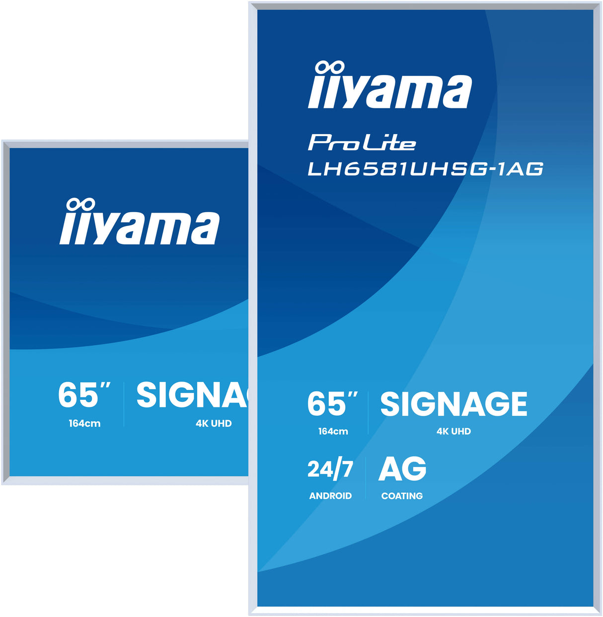 EAN 4948570125623 - iiyama LH6581UHSG-1AG pantalla de señalización Pantalla plana para señalización digital 163,8 cm (64.5") imagen 5