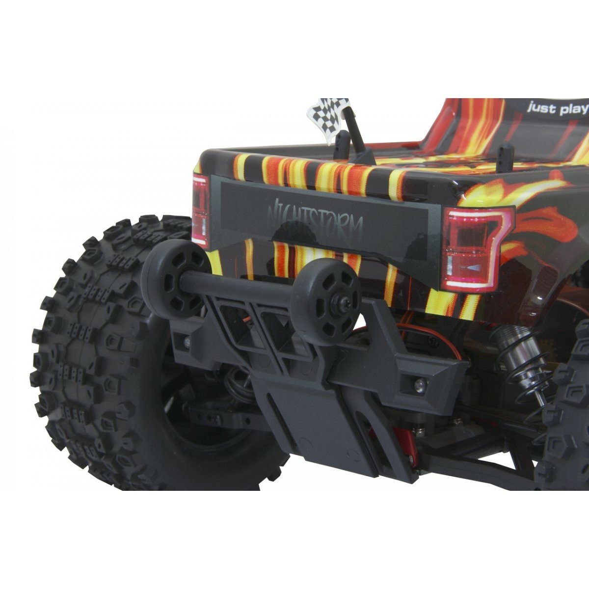 Jamara Nightstorm Monstertruck Bl 4wd 1:10 Lipo 2,4ghz Con Led