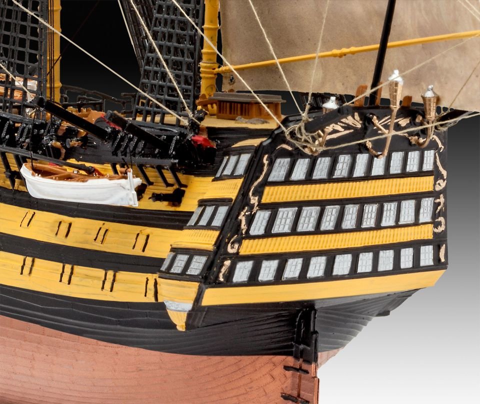 EAN 4009803057675 - Revell Battle of Trafalgar Maqueta de navío de vela Kit de montaje 1:225 imagen 6