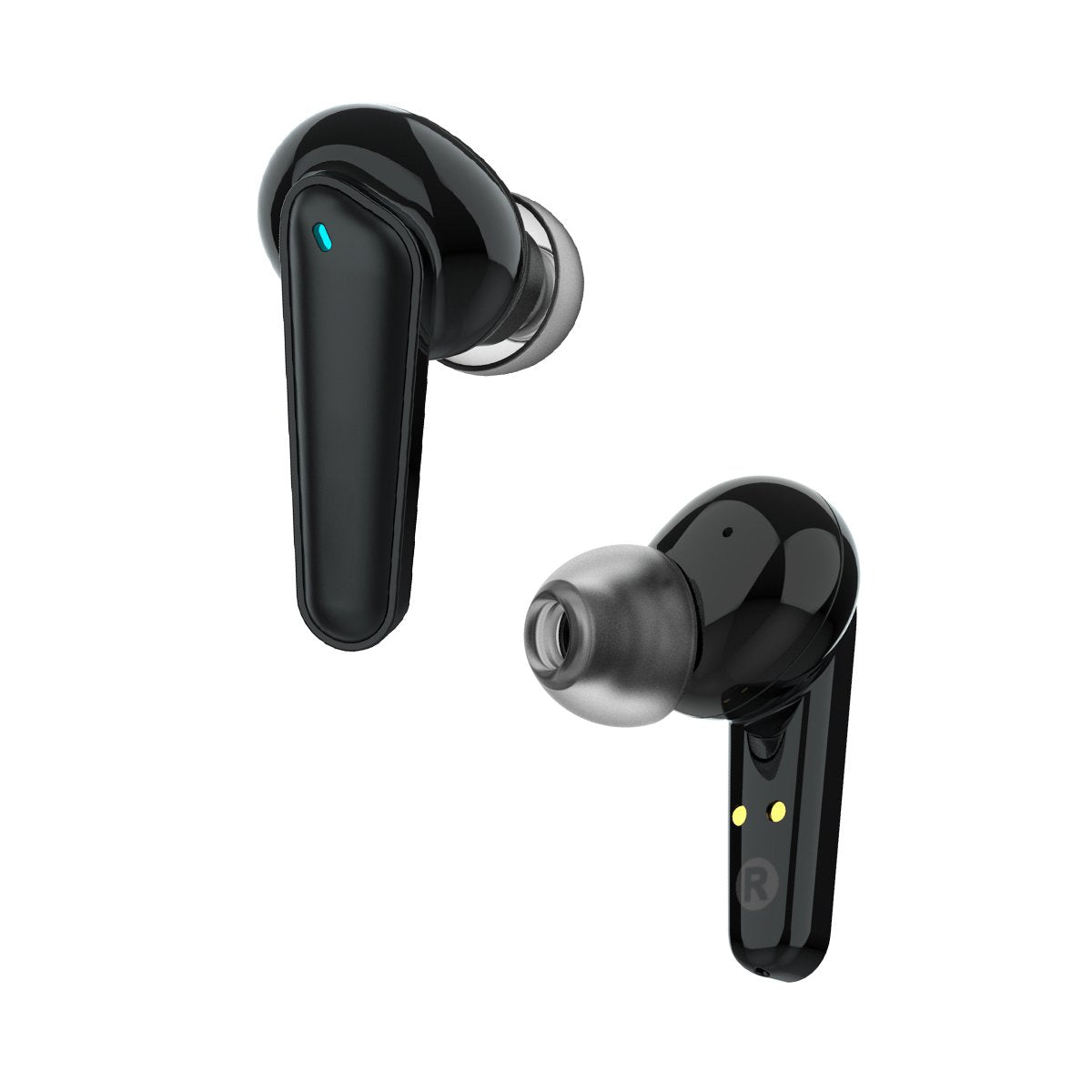 Auricular Bluetooth Intrauditivo Prixton Tws158 Negro Funcion Anc / Enc Manos Libres Autonomia 7h Carga Inalambrica Control Tactil