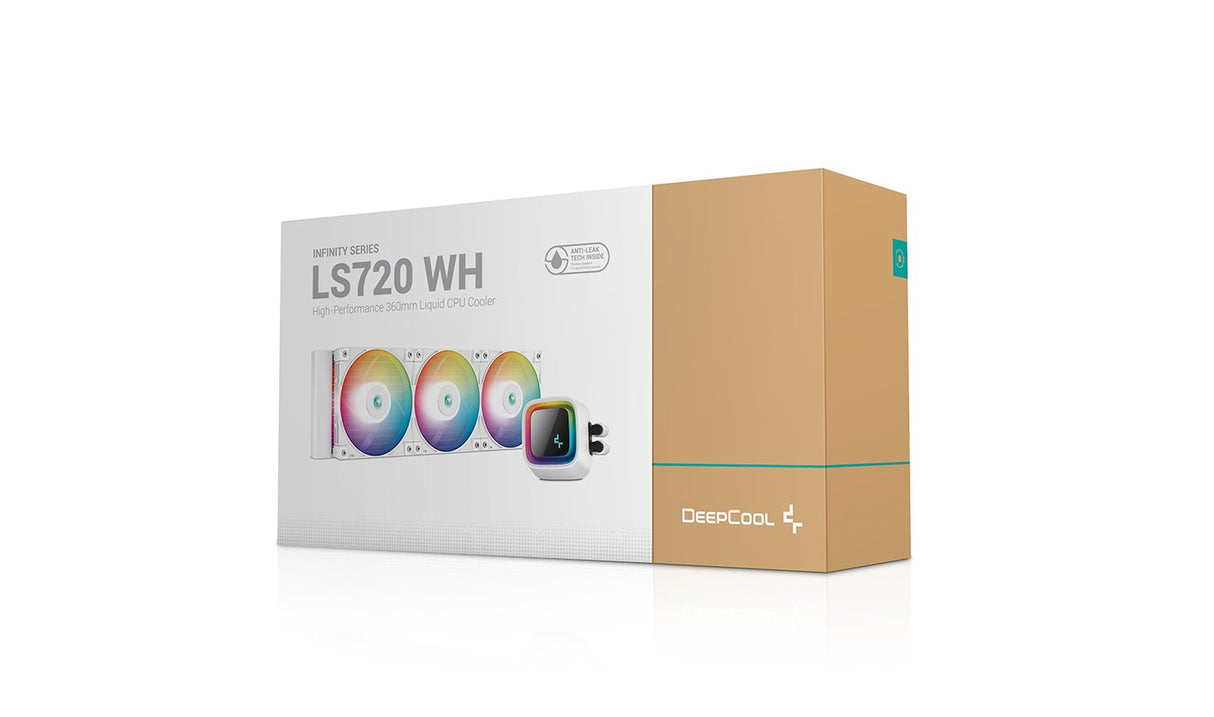 EAN 6933412727644 - DeepCool LS720 WH Procesador Sistema de refrigeración líquida todo en uno 12 cm Blanco 1 pieza(s) imagen 7
