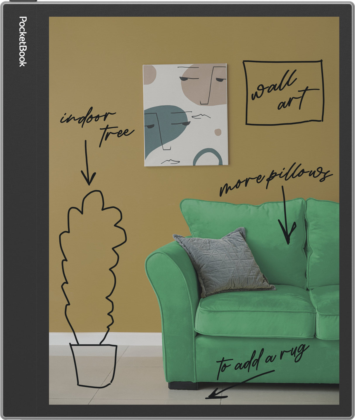 EAN 7640152097379 - PocketBook InkPad Eo - Mist Grey lectore de e-book Pantalla táctil 64 GB Wifi Negro, Gris imagen 6