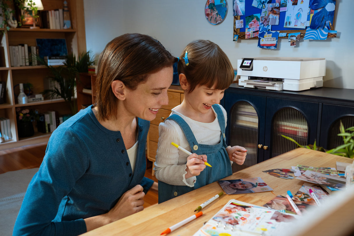 Impresora Multifunción Chp Envy Photo 7230 All-In-One Olor Chorro De Tinta 216 X 297 Mm (Original) A4/Legal (Material) Hasta 13 Ppm (Copiando) Hasta 15 Ppm (Impresión) 125 Hojas Usb 2.0 Wi-Fi(Ac) Oov Blanco Con Acentos De Portobello C