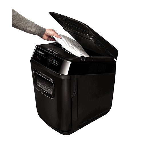 Fellowes Automax 200m Destructora De Papel Automatica Microcorte - Alimentacion Automatica 200 Hojas - Ranura Manual 10