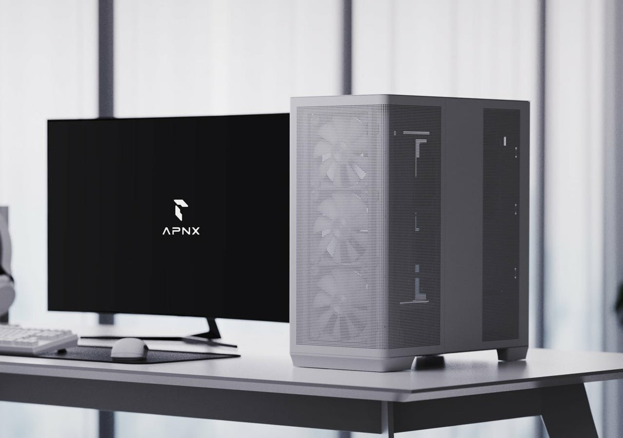 EAN 4711099474318 - APNX APCM-CR01043.21 carcasa de ordenador Midi Tower Blanco imagen 3