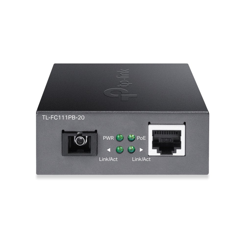 EAN 4897098683057 - TP-Link TL-FC111PB-20 convertidor de medio 100 Mbit/s Negro imagen 3