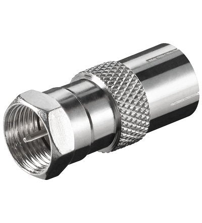 F-Adapter: F Male > Coaxial F