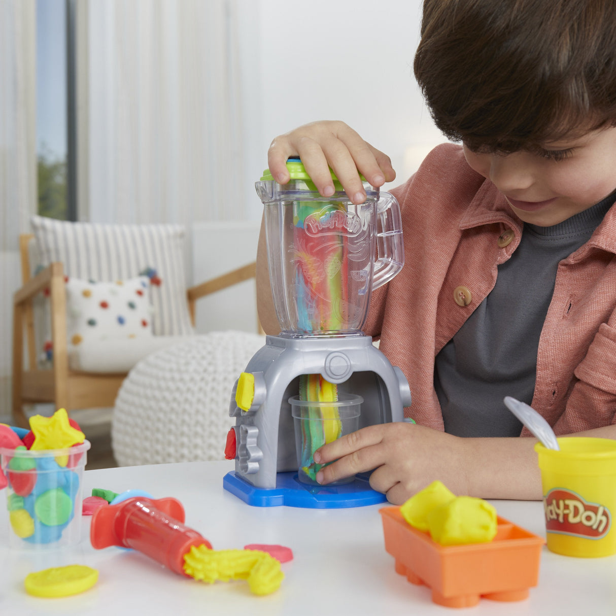 Batidora De Batidos Hasbro Play-Doh, Amasadora Multicolor F91425l0