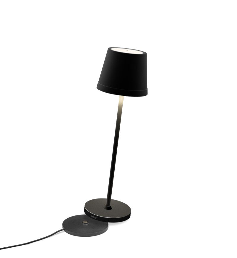 Lámpara De Mesa Led Century Lume Plus Negro 2,2w 2700k Dim. Ip54