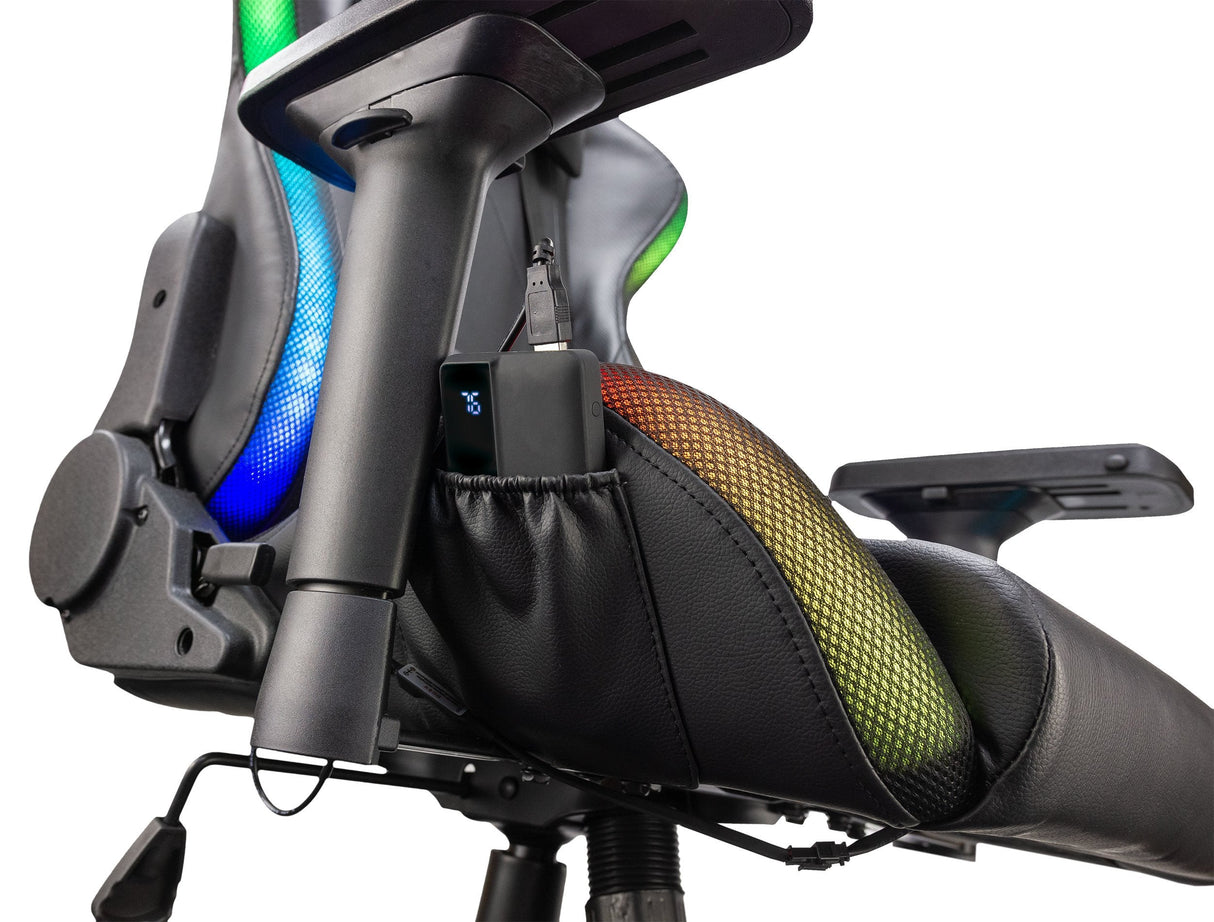 Talius Silla Camaleon Gaming Rgb, 4d,Frog, Base Metal,Ruedas 75mm Silicona,Gas