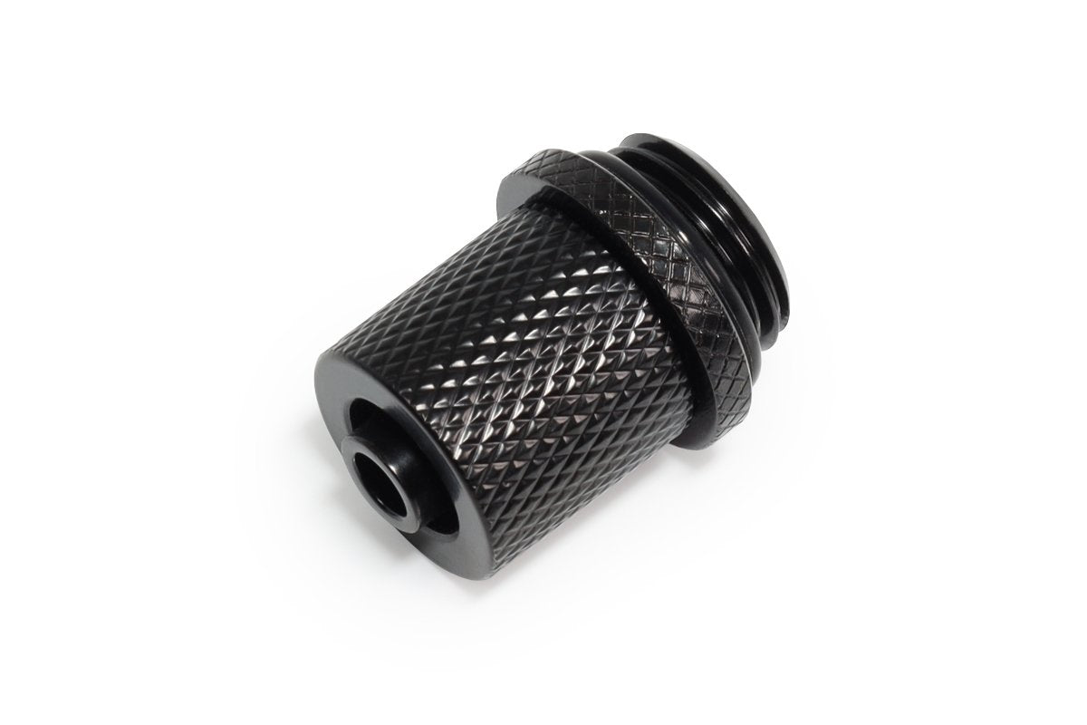 Boquilla De Rosca Alphacool Es 8/5mm - Recta -, Conexión Negra, Para Mangueras Blandas Pvc, Silicona, Neopreno 17643