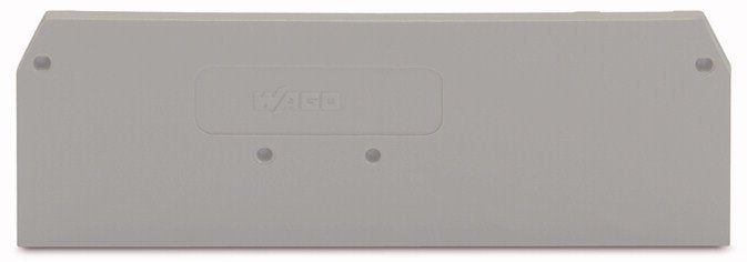 Wago 281-334 Abschluss-Und Zwischenplatte,2,5 Mm Dick,Grau