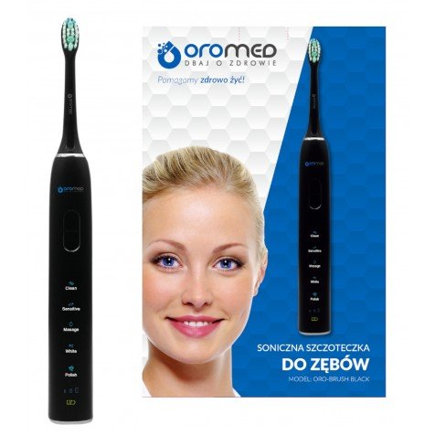Cepillo De Dientes Eléctrico Oromed Oro-Brush Black