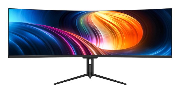 49in Usb-C 5120 X 1440 Monitor Mntr Curved 65w Pd Hub Rj45 400 Nit