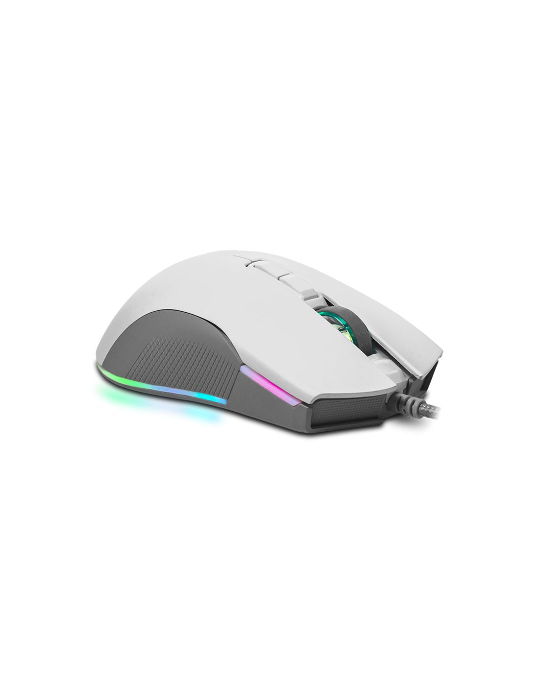Raton Newskill Eos Ivory Gaming Profesional Rgb 16000dpi Blanco Ns-Ms-Eos-Ivory