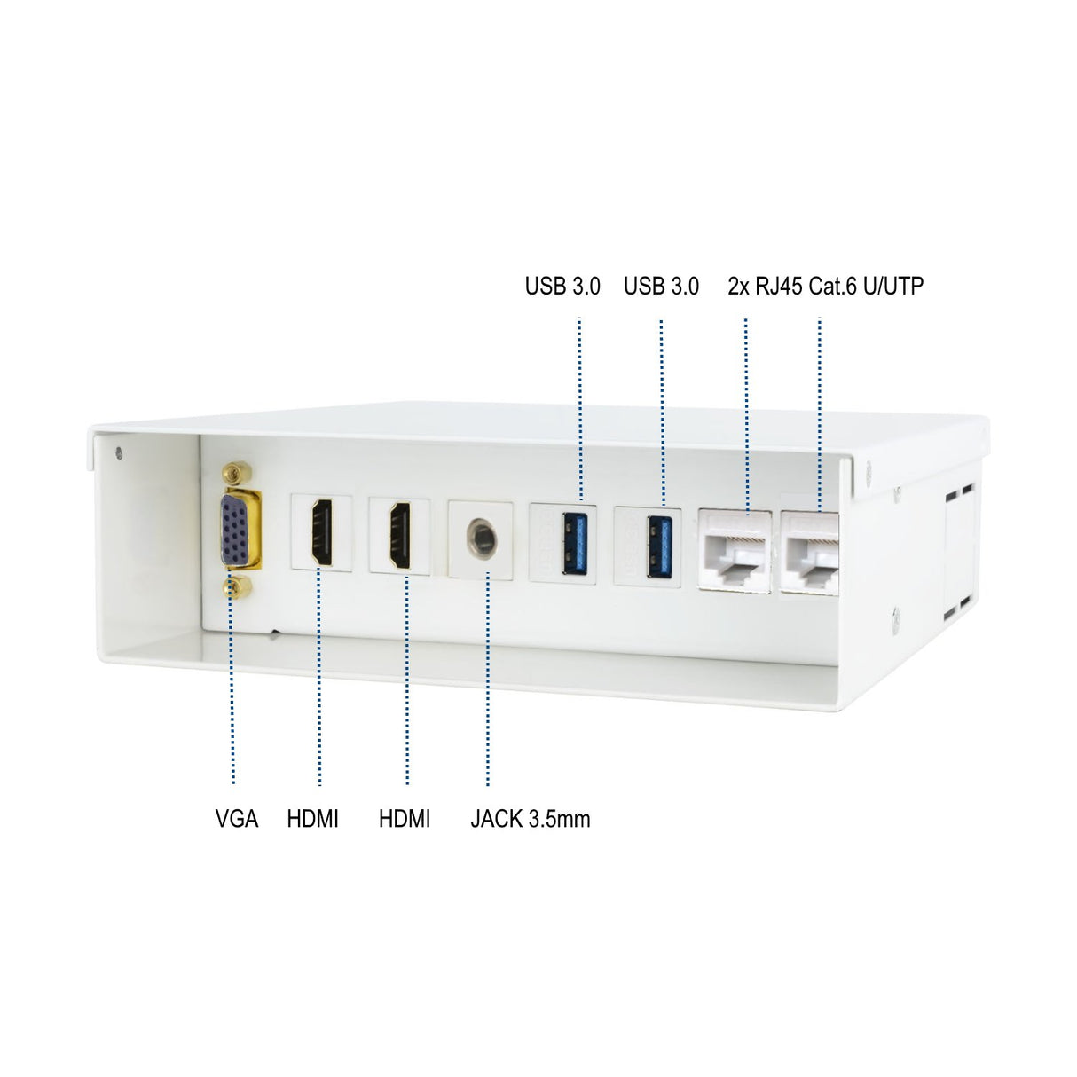 EAN 8052101431100 - Ewent EW1555 caja de tomacorriente No Blanco imagen 2