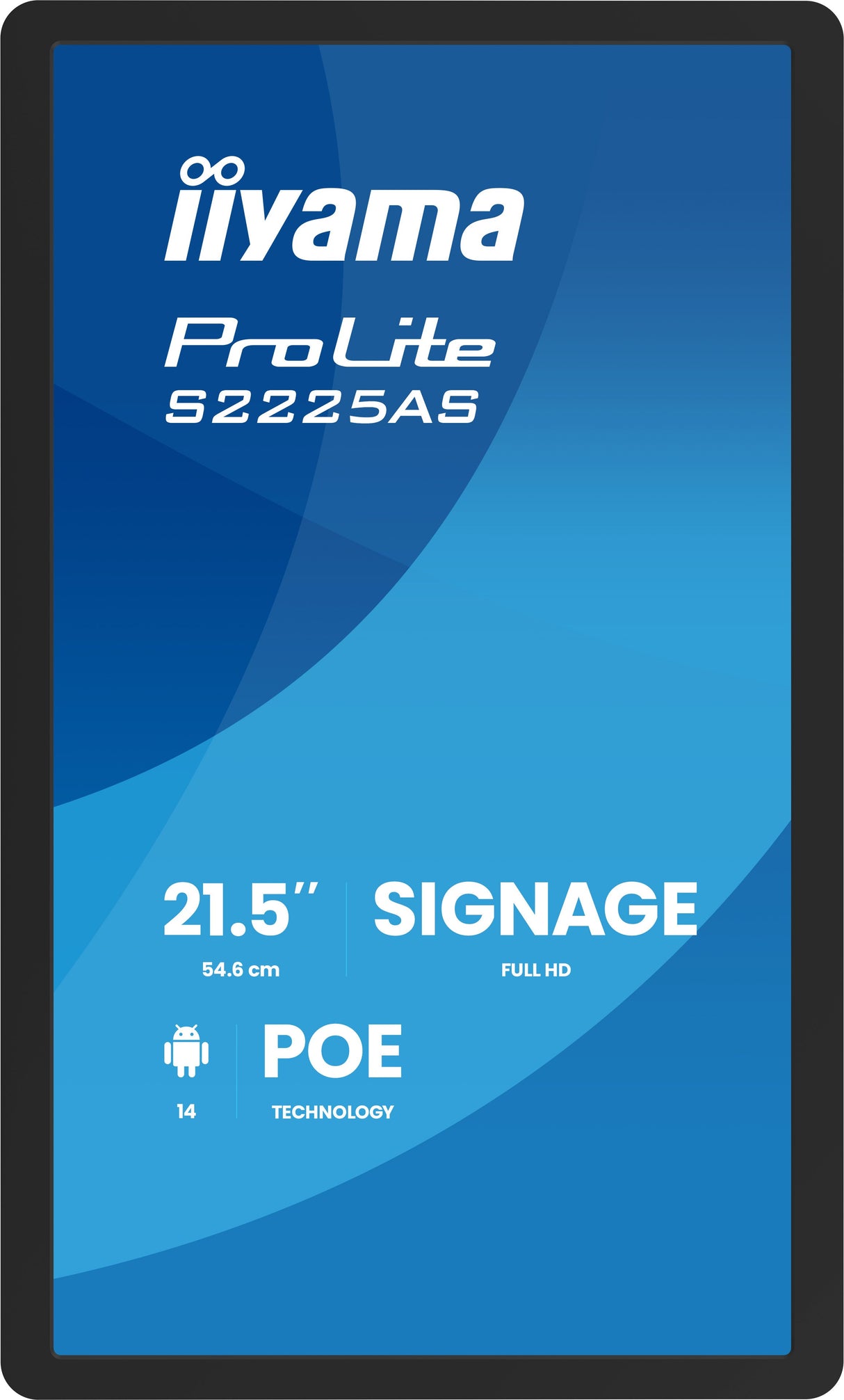 EAN 4948570127177 - iiyama ProLite S2225AS-B1P Pantalla plana para señalización digital 54,6 cm (21.5") LCD Wifi 500 cd / m² imagen 4