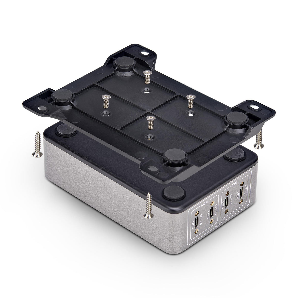 EAN 0065030919654 - StarTech.com 424DEU-USB-C-CHARGER cargador de dispositivo móvil Universal Gris Corriente alterna Carga rá imagen 6