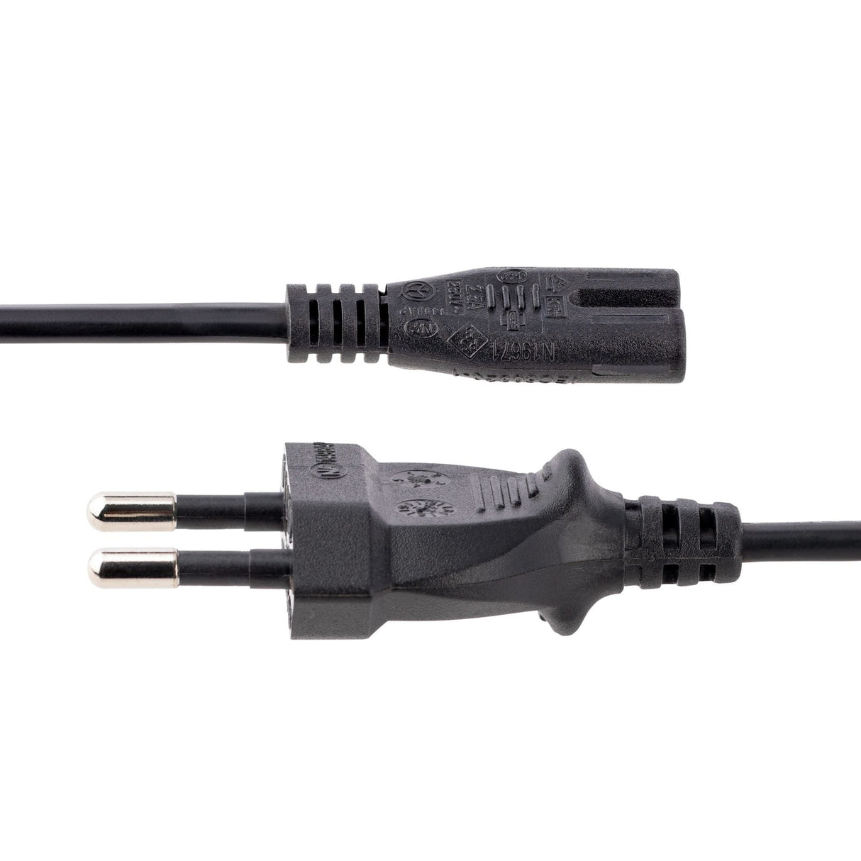EAN 0065030894388 - StarTech.com 752E-2M-POWER-LEAD cable de transmisión Negro CEE7/16 C7 acoplador imagen 3