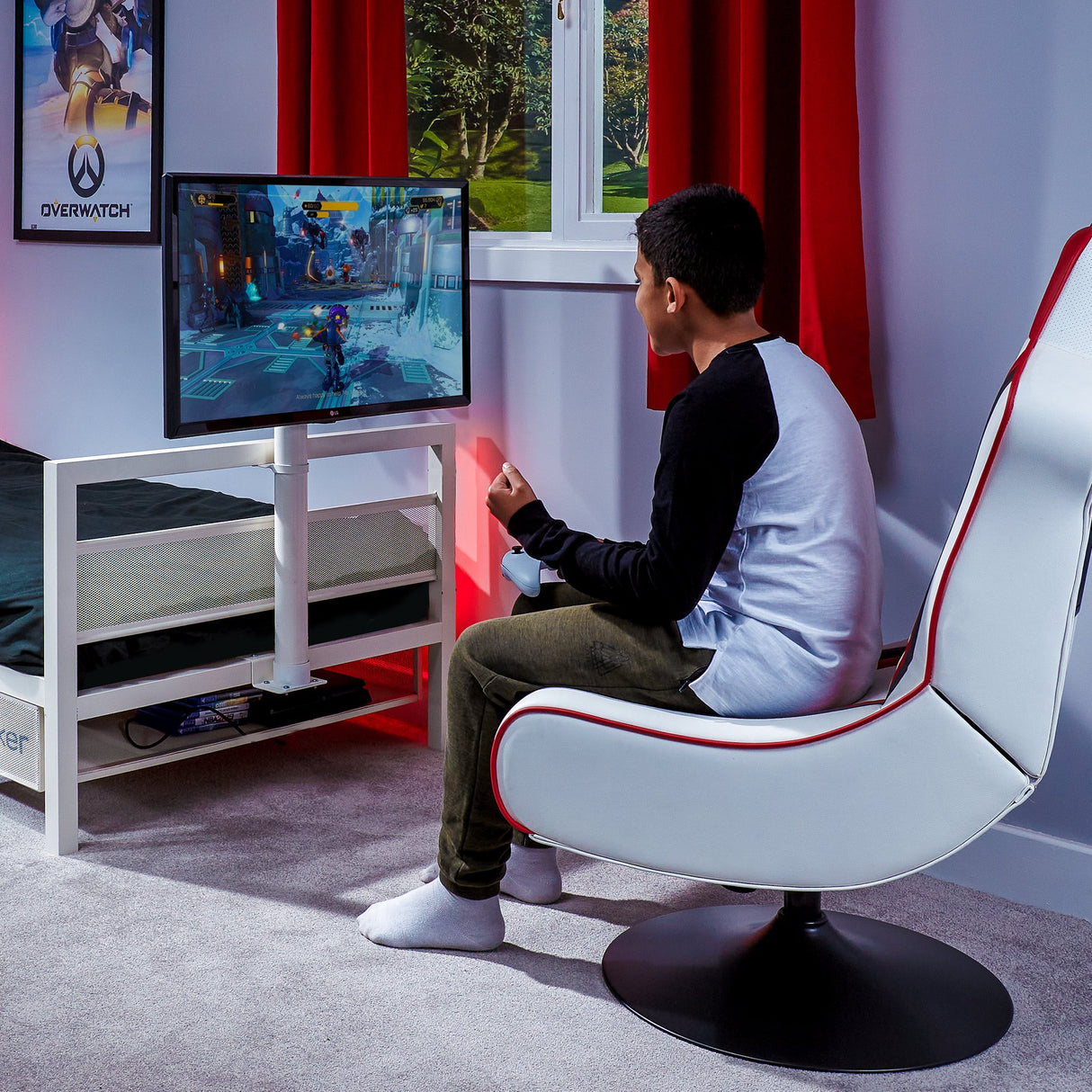 EAN 94338201239 - X Rocker 2020123 cama Cama para jugar a videojuegos Individual estándar Rectangular imagen 4