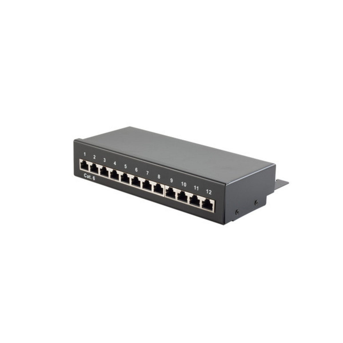 S-Impuls Desktop-Rj45-Patchpanel,12-Port, Cat 6 Stp, Sw