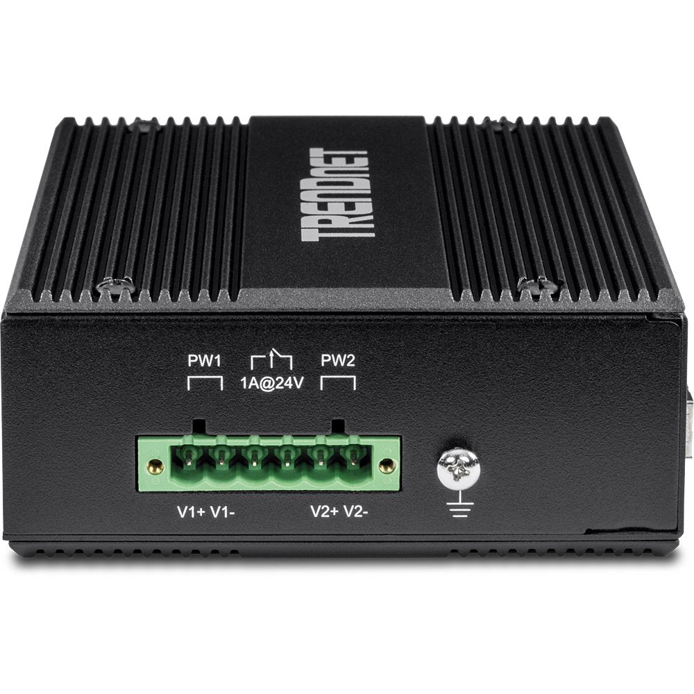 Trendnet Ti-Pg80b Switch 8 Puertos Industrial Gigabit Poe+ Din-Rail (24-56v)