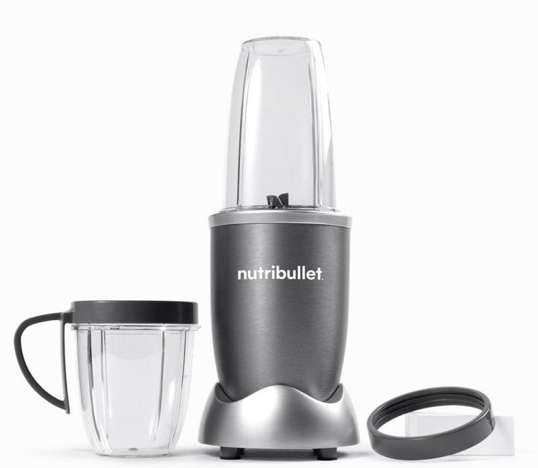 Licuadora De Vaso Nutribullet Nb505dg 0,71 L 500 W Negro, Plata, Transparente