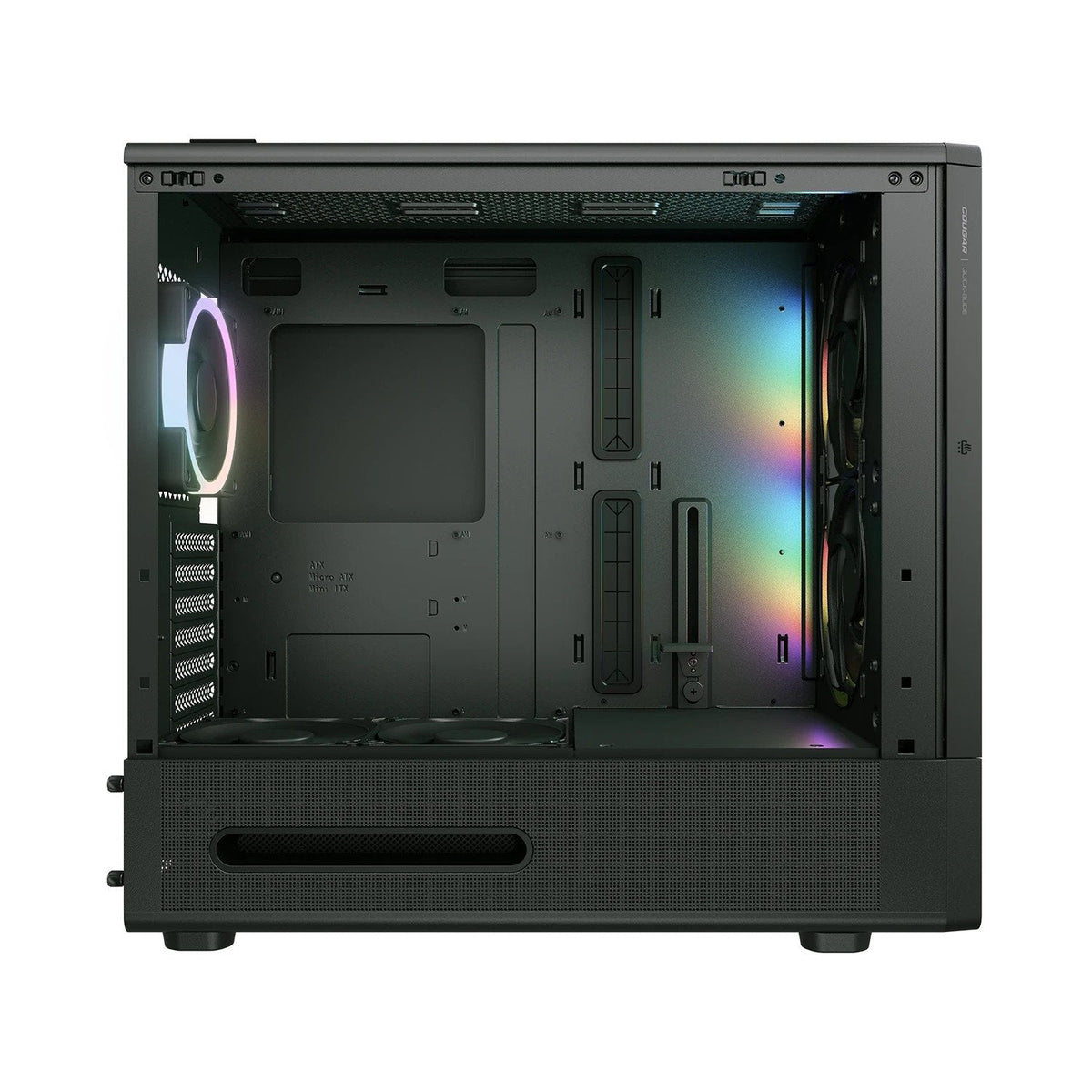 Caja Pc Cougar Midi-Tower Duoface Pro Argb, Negro