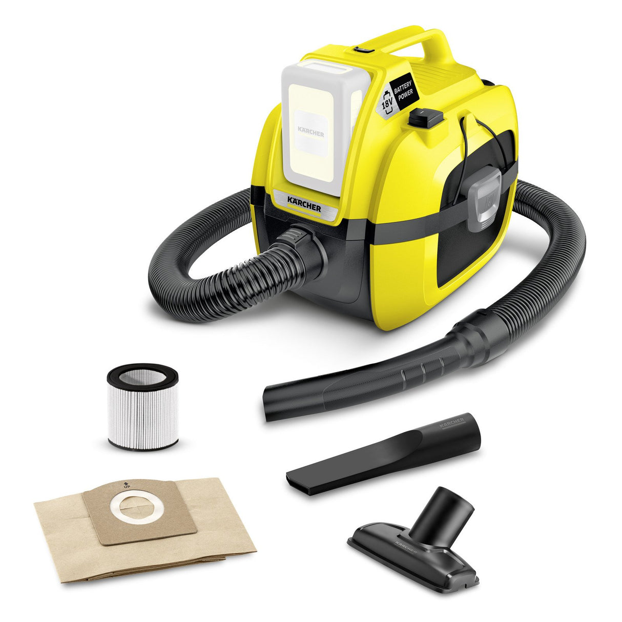 EAN 4054278353036 - Kärcher 1.198-300.0 aspiradora 7 L Aspiradora cilíndrica Secar 230 W Bolsa para el polvo imagen 1