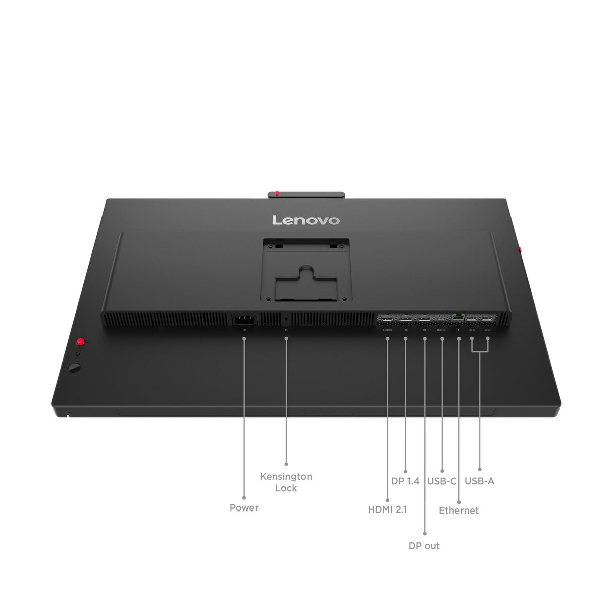 Monitor Lenovo Thinkvision T24-4v Led 1920 X 1080 Full Hd (1080p) @ 120 Hz Ips 250 Cd/M² 1500:1 4 Ms Hdmi Vga Displayport Usb-C Altavoces Negro Eclipse