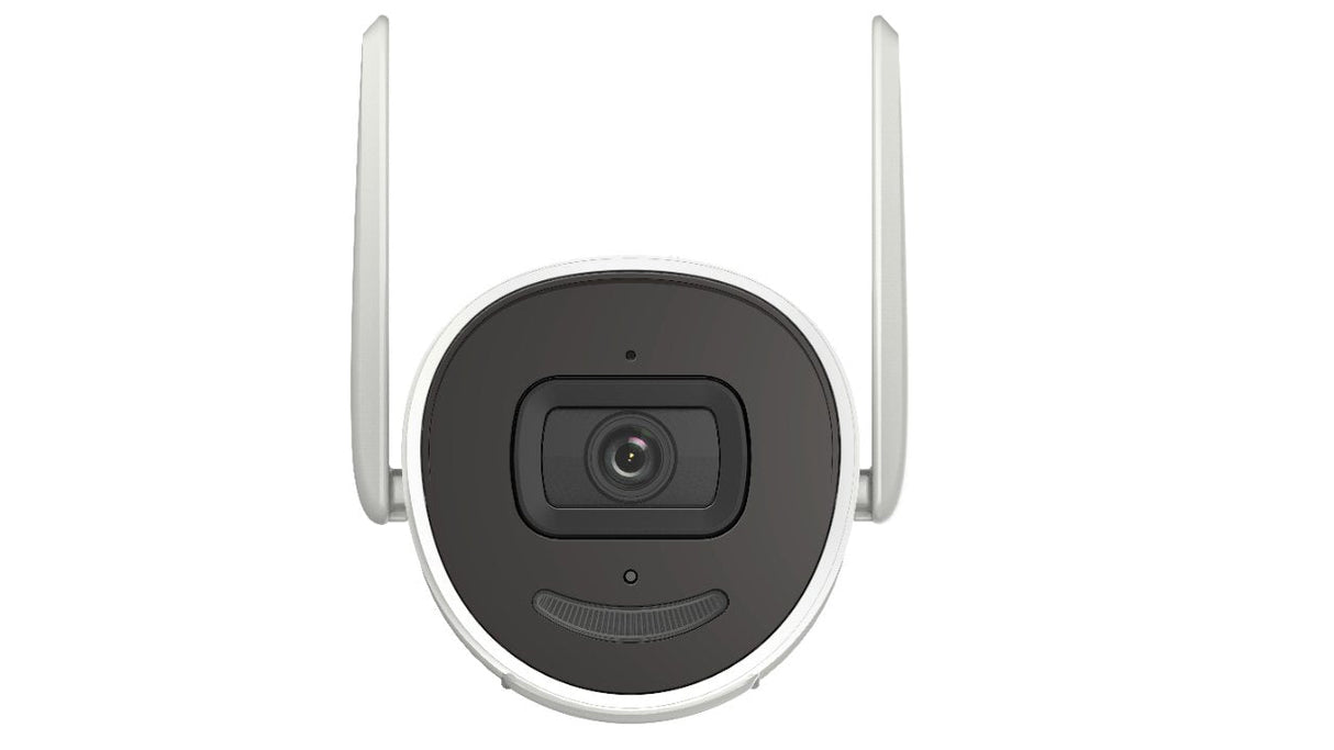 Cámara Ip Hikvision Ds-2cv2041g2-Idw(E) F2.8 Bullet, 4mp, Wifi, Fov95, H265, Ir Hasta 30m, Ip66, Blanca