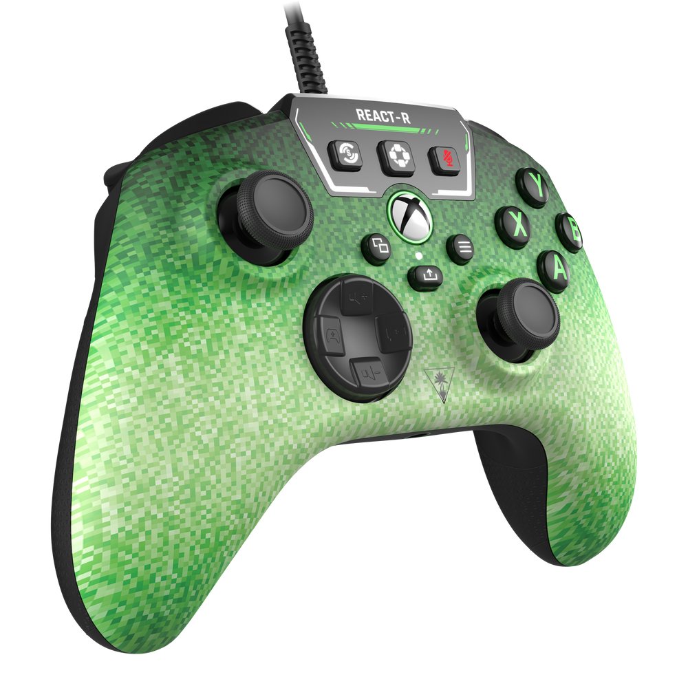 EAN 731855007400 - Turtle Beach React-R Negro, Verde USB Gamepad Analógico/Digital PC, Xbox One, Xbox Series S, Xbox Series X imagen 2