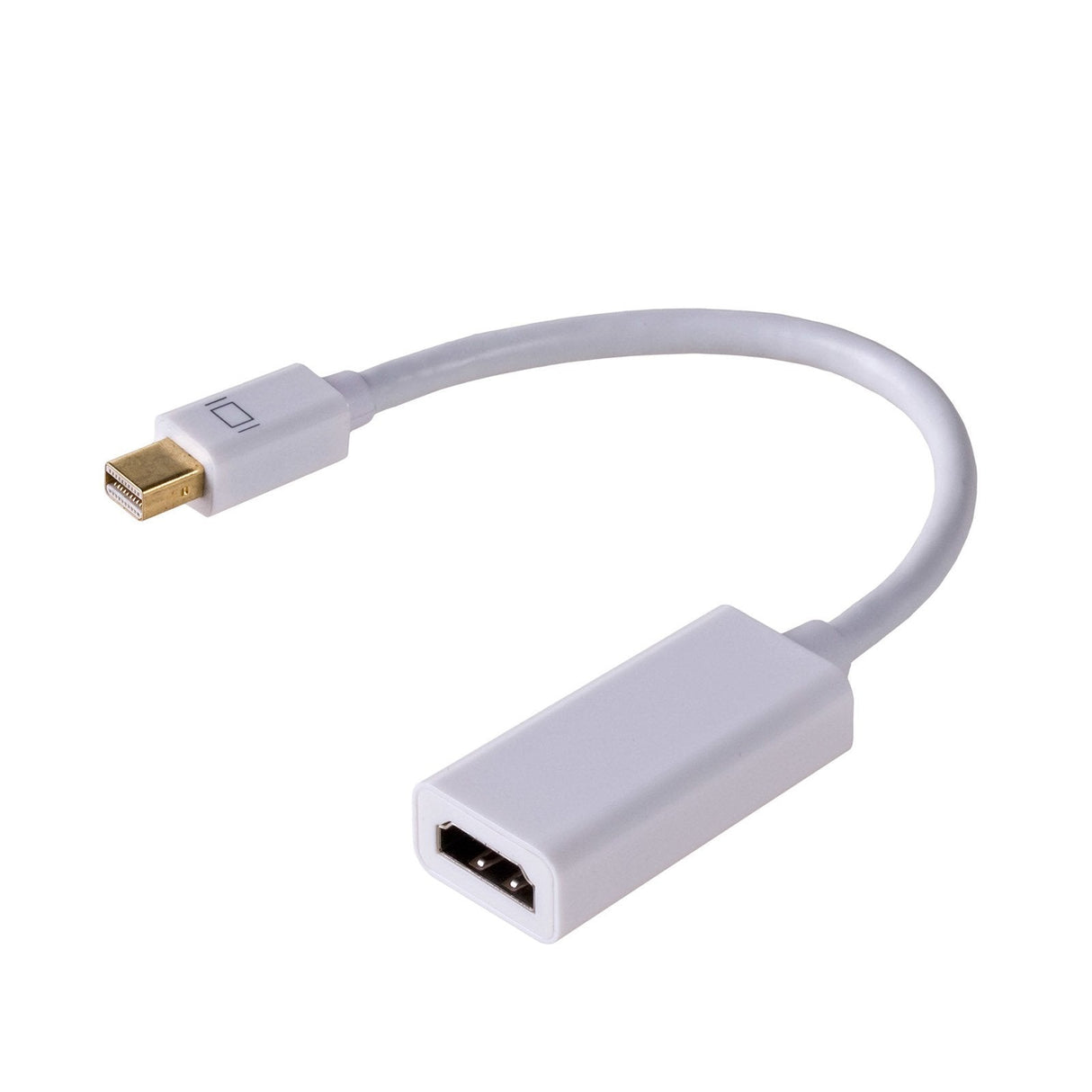 Adaptador Akyga Ak-Ad-38 (Mini Displayport M - Hdmi F; 0,15 M; White Color)