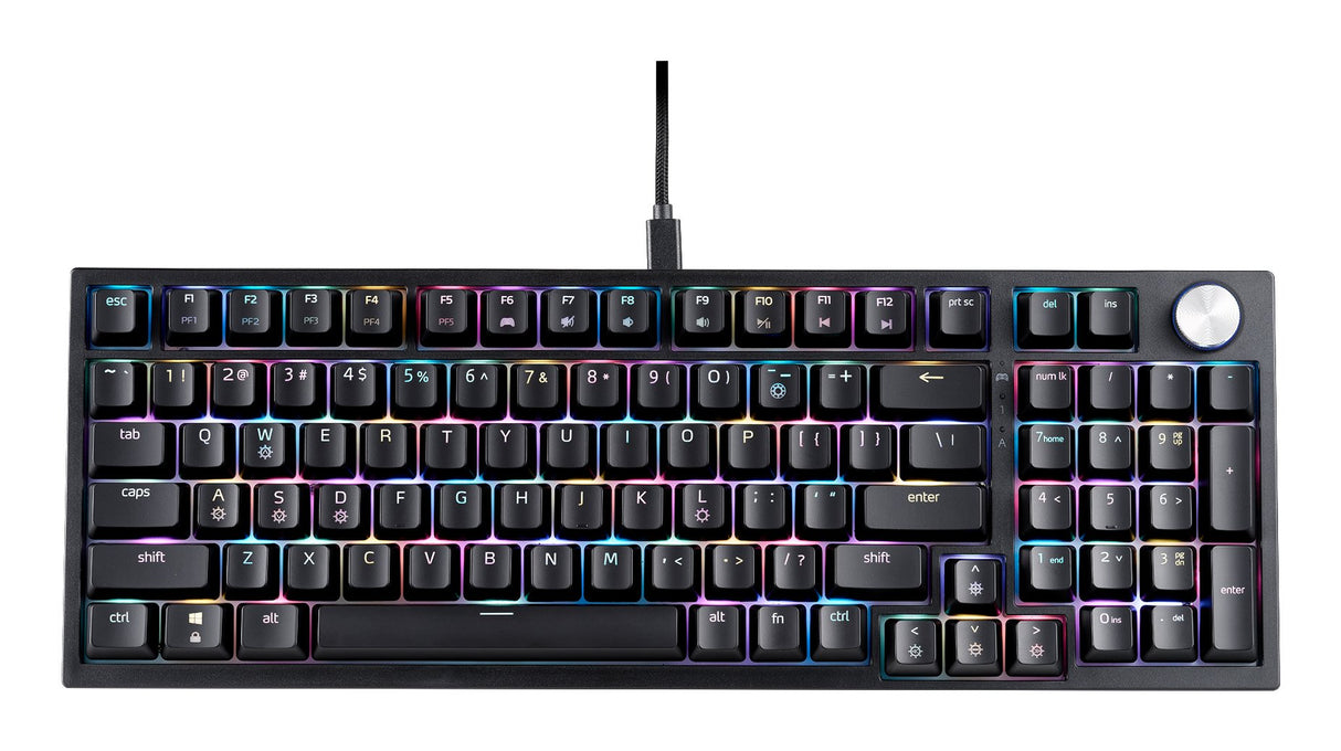 Teclado Español  Gaming Xpg Sorcerer Rgb Usb-C Bk Es