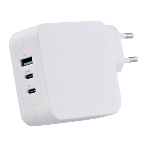Tnb Iclick - Cargador Gan 100w Usb-C Y Usb-A - Blanco