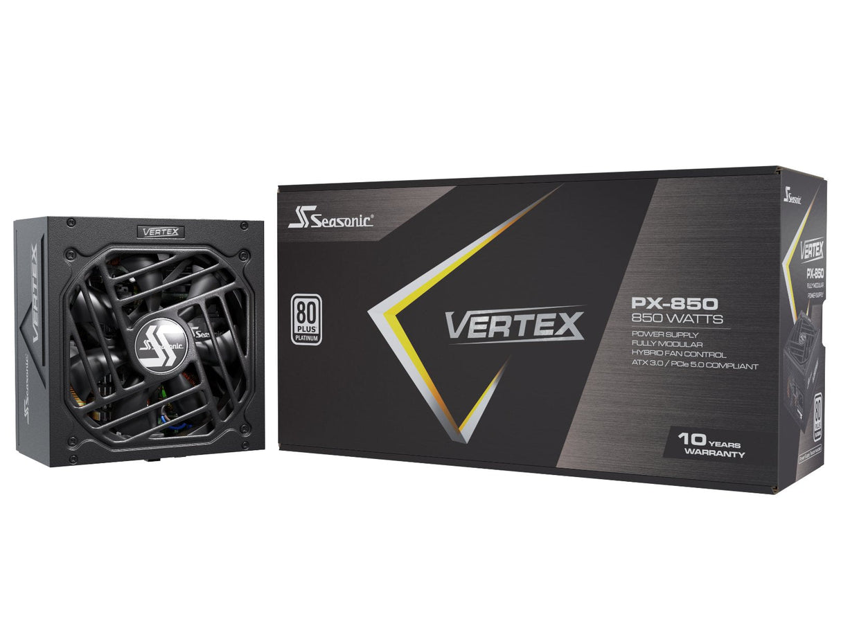 EAN 4711173877745 - Seasonic Vertex PX-850 unidad de fuente de alimentación 850 W 24-pin ATX ATX Negro imagen 6