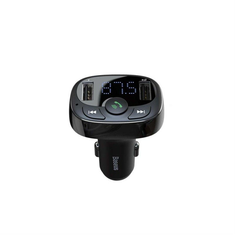 Fm Transmitter Fm To The Car Lighter Socket Baseus Cctm-01 (Microsd, Usb 2.0)