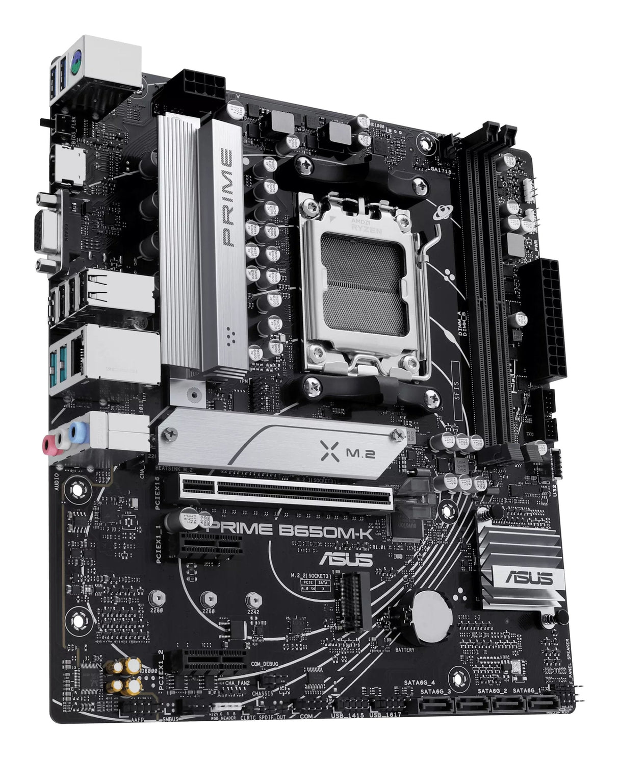 Placa Base Asus Prime B650m-K Amd,Am5,Ddr5,Matx
