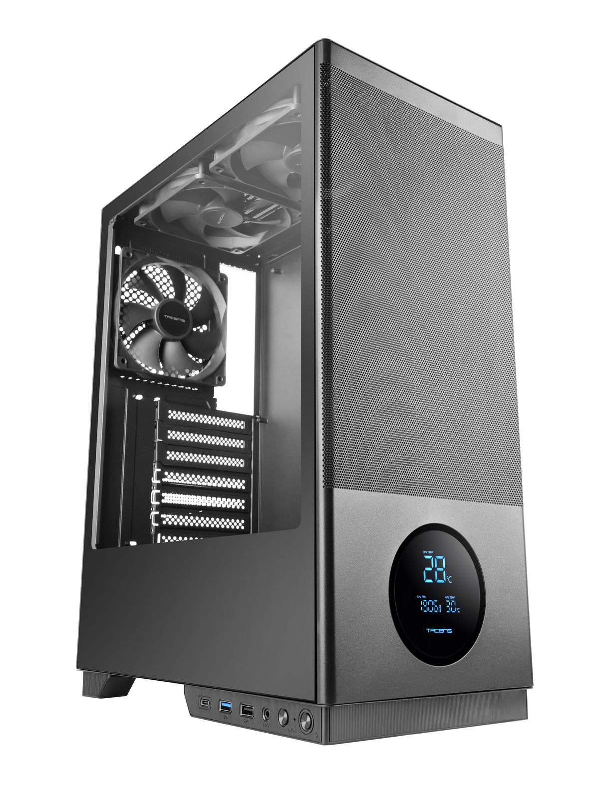 EAN 8435693113102 - Tacens 2SAGITTA20 carcasa de ordenador Midi Tower Negro imagen 1