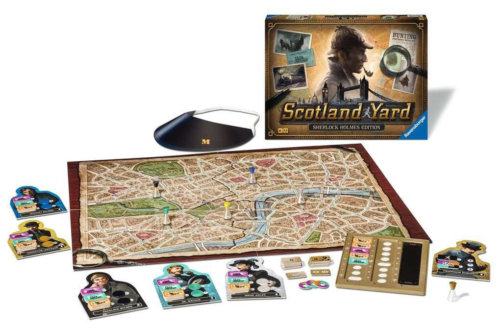 Juego De Mesa Ravensburger Scotland Yard Sherlock Holmes Edition