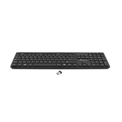 Mediarange Mros107 Teclado Ratón Incluido Rf Inalámbrico Qwertz Alemán Negro