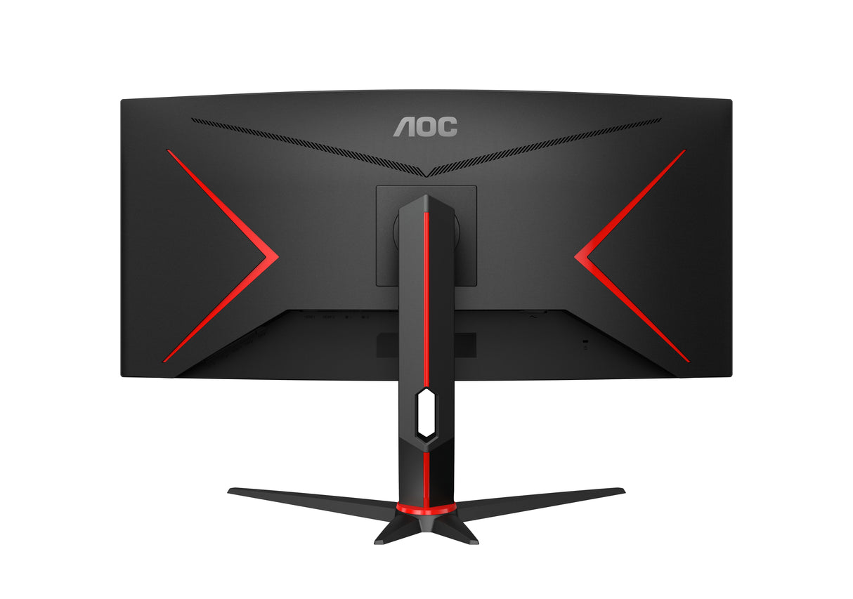 EAN 4038986111331 - AOC G2 CU34G2XP pantalla para PC 86,4 cm (34") 3440 x 1440 Pixeles UltraWide Quad HD LED Negro, Rojo imagen 7