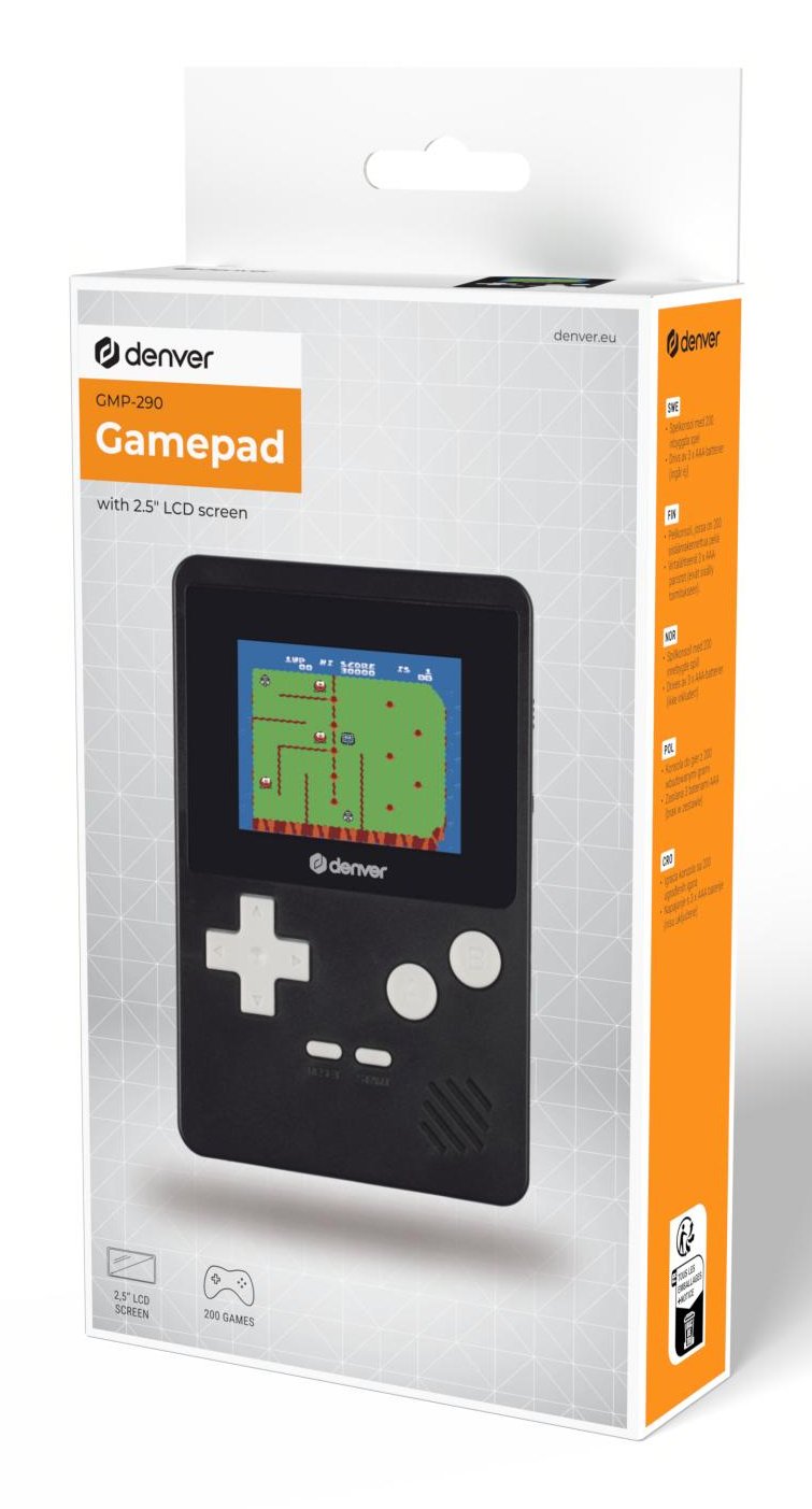 Consola Gamepad Denver Gmp-290 200 Juegos