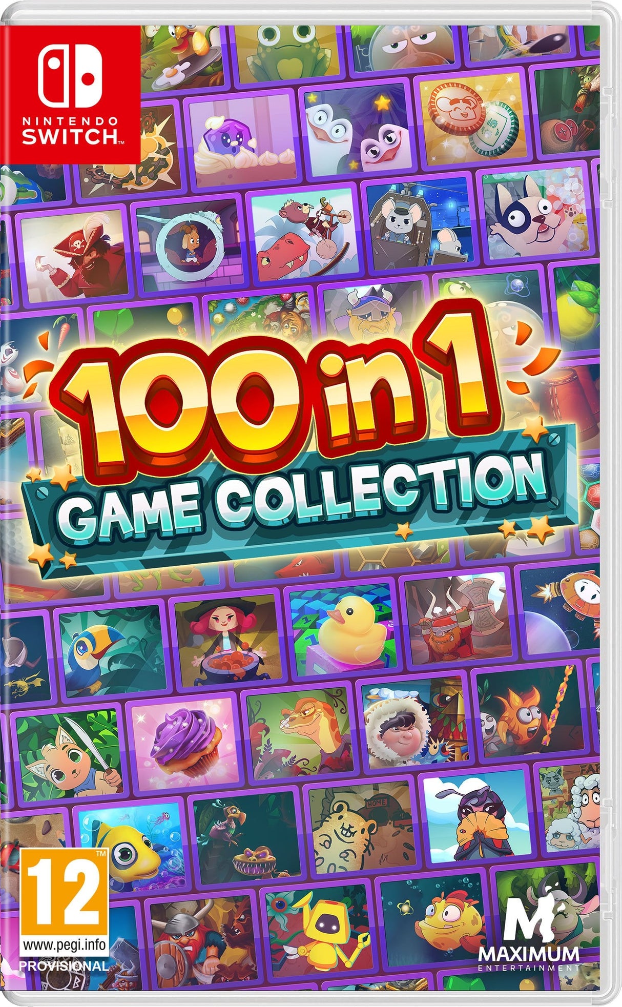 Juego 100 In 1 Game Collection Switch
