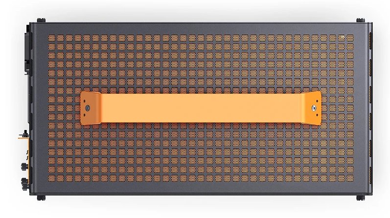 Caja Micro-Atx Jonsbo Z20 Negro/Laranja