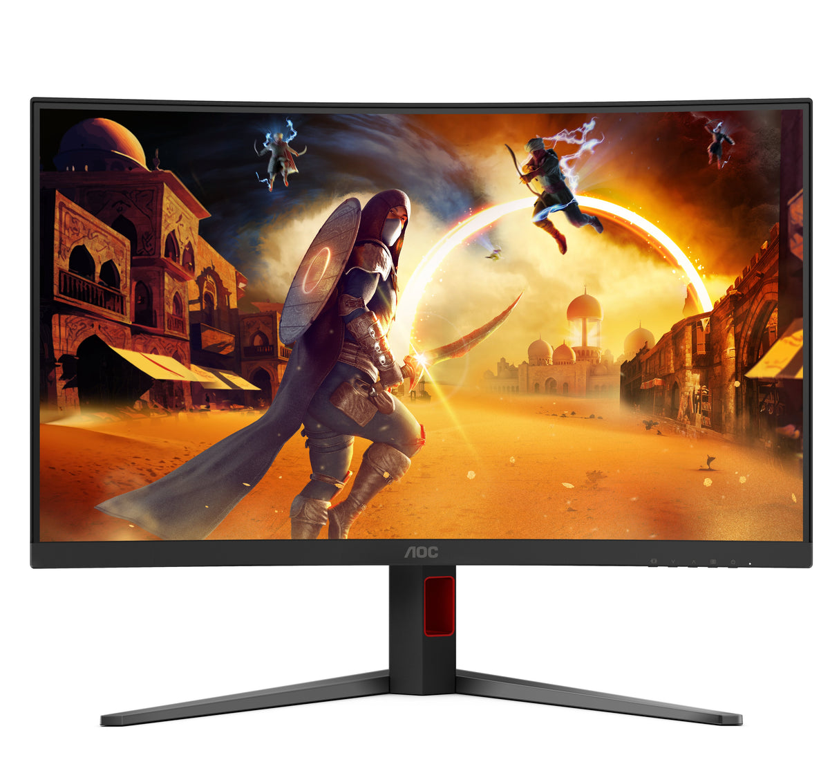 EAN 4038986113489 - AOC G4 C32G4Z pantalla para PC 80 cm (31.5") 1920 x 1080 Pixeles Full HD LCD Negro, Rojo imagen 6