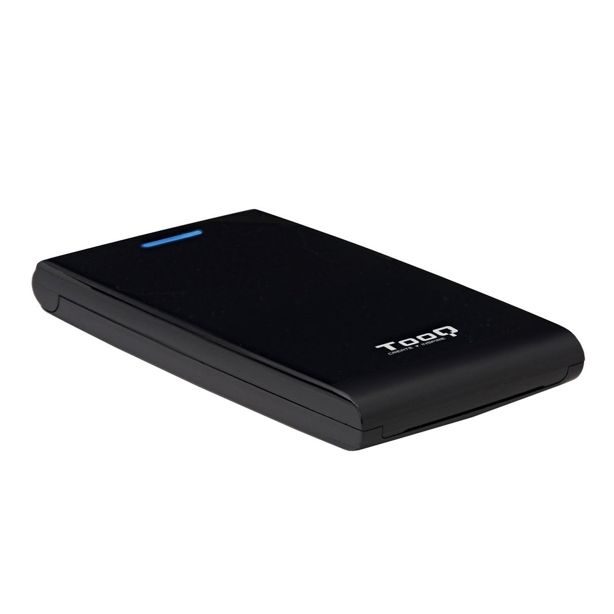 Tooq Carcasa Externa Hdd/Sdd 2.5" Hasta 12,5mm Sata Usb 3.0 - Sin Tornillos - Negro