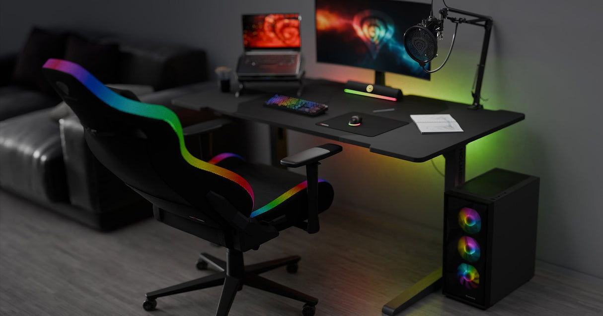 Silla Gaming Genesis Trit 660 Rgb Negra