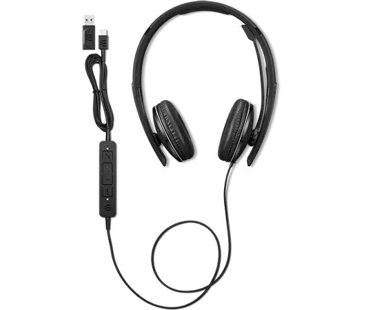 EAN 195892090441 - Lenovo 4XD1M39029 auricular y casco Auriculares Alámbrico Diadema USB Tipo C Negro imagen 7