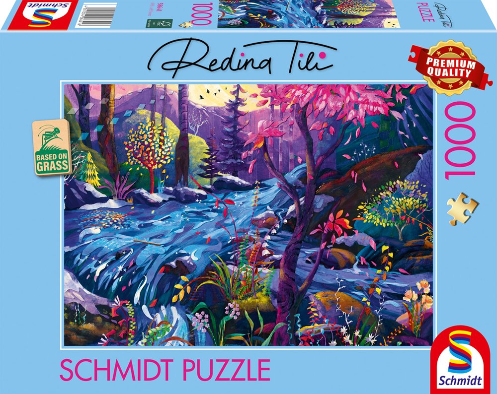 Schmidt Spiele Redina Tili: Río De Sueños, Rompecabezas De 1000 Piezas 58641